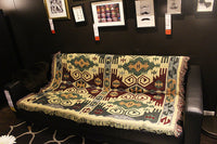 HKM-620307 Nordic Style Decorative Blanket with Artistic Tapestry - Multiple Designs Available (90x90cm to 90x210cm)