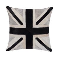 HKM-620371 Cowhide Memory Foam Cushion Pillow for Home, Car, and Office Use