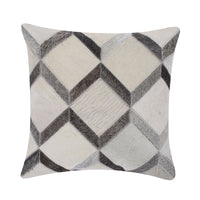 HKM-620371 Cowhide Memory Foam Cushion Pillow for Home, Car, and Office Use