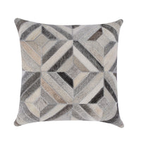 HKM-620371 Cowhide Memory Foam Cushion Pillow for Home, Car, and Office Use