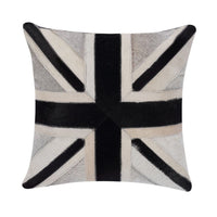 HKM-620371 Cowhide Memory Foam Cushion Pillow for Home, Car, and Office Use