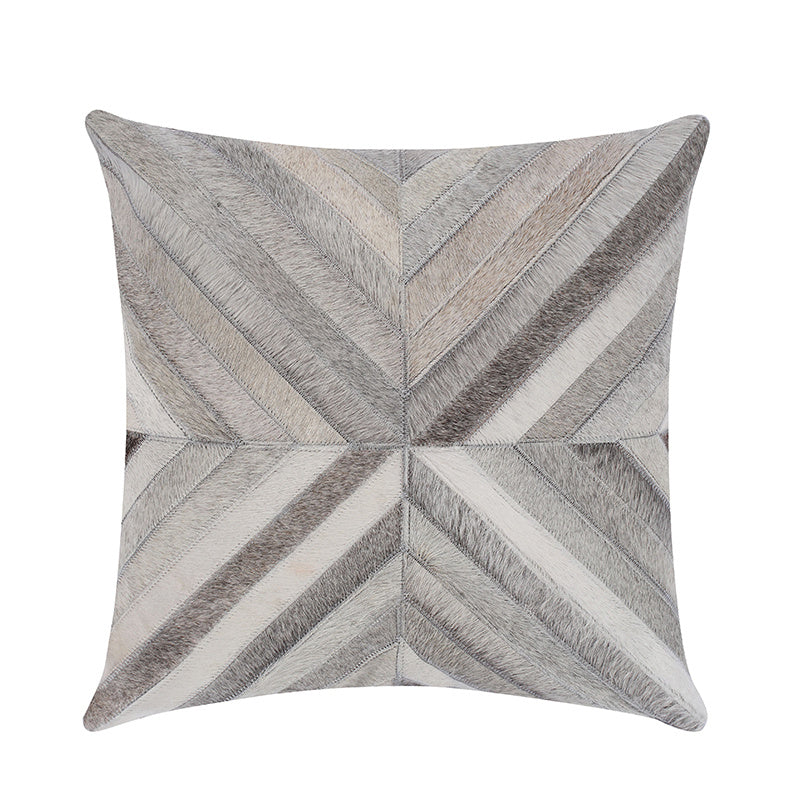 HKM-620371 Cowhide Memory Foam Cushion Pillow for Home, Car, and Office Use