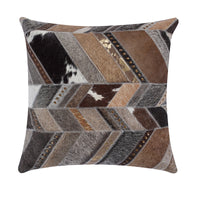 HKM-620371 Cowhide Memory Foam Cushion Pillow for Home, Car, and Office Use