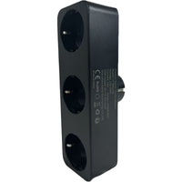 HKM-620435 Black Electrical Socket - Versatile Outlet for Home and Office Use