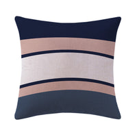 HKM-620627 Cotton and Linen English Letter Pillow - 45cm x 45cm, Multiple Colors Available