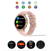 HKM-620755 IP67 Waterproof Heart Rate and Sleep Monitoring Fitness Tracker with 1.28-Inch LCD Display and Magnetic Charging