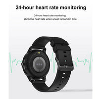 HKM-620755 IP67 Waterproof Heart Rate and Sleep Monitoring Fitness Tracker with 1.28-Inch LCD Display and Magnetic Charging