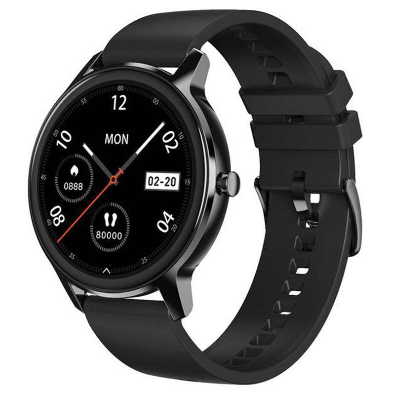 HKM-620755 IP67 Waterproof Heart Rate and Sleep Monitoring Fitness Tracker with 1.28-Inch LCD Display and Magnetic Charging