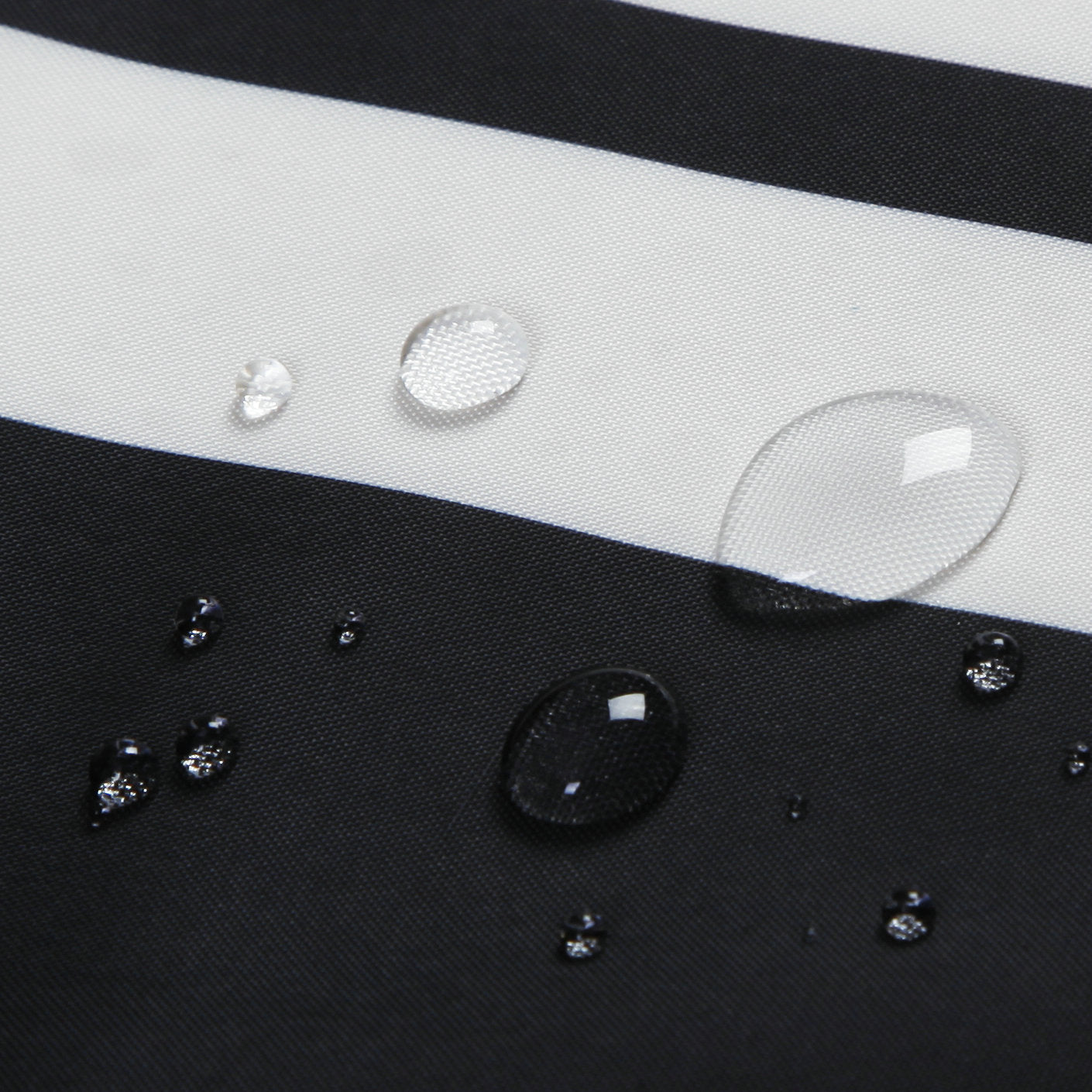 HKM-620947 Waterproof Spring Spun Polyester Shower Curtain - Multiple Sizes Available