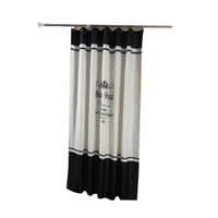 HKM-620947 Waterproof Spring Spun Polyester Shower Curtain - Multiple Sizes Available