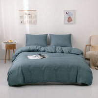 HKM-621011 Floral Polyester Duvet Cover Set - 3-Piece Bedding Collection
