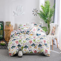 HKM-621011 Floral Polyester Duvet Cover Set - 3-Piece Bedding Collection