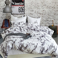 HKM-621011 Floral Polyester Duvet Cover Set - 3-Piece Bedding Collection