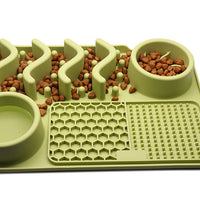 HKM-621011 Multi-Functional Silicone Pet Licking Pad for Safe and Comfortable Feeding