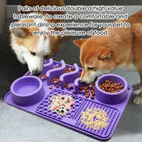 HKM-621011 Multi-Functional Silicone Pet Licking Pad for Safe and Comfortable Feeding