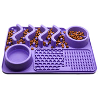 HKM-621011 Multi-Functional Silicone Pet Licking Pad for Safe and Comfortable Feeding