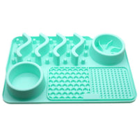 HKM-621011 Multi-Functional Silicone Pet Licking Pad for Safe and Comfortable Feeding