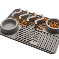 HKM-621011 Multi-Functional Silicone Pet Licking Pad for Safe and Comfortable Feeding