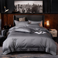 HKM-621075 Modern Cotton Bed Sheets for 1.5m Beds – Plain Design in Various Colors
