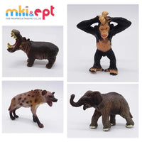 HKM-621075 Realistic 12 Piece Wild Animal Action Figure Set for Kids Ages 2 to 7