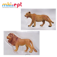 HKM-621075 Realistic 12 Piece Wild Animal Action Figure Set for Kids Ages 2 to 7