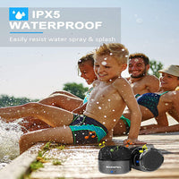 HKM-621459 Portable Waterproof Mini Bluetooth Speaker with USB Charging and 8-Hour Playtime