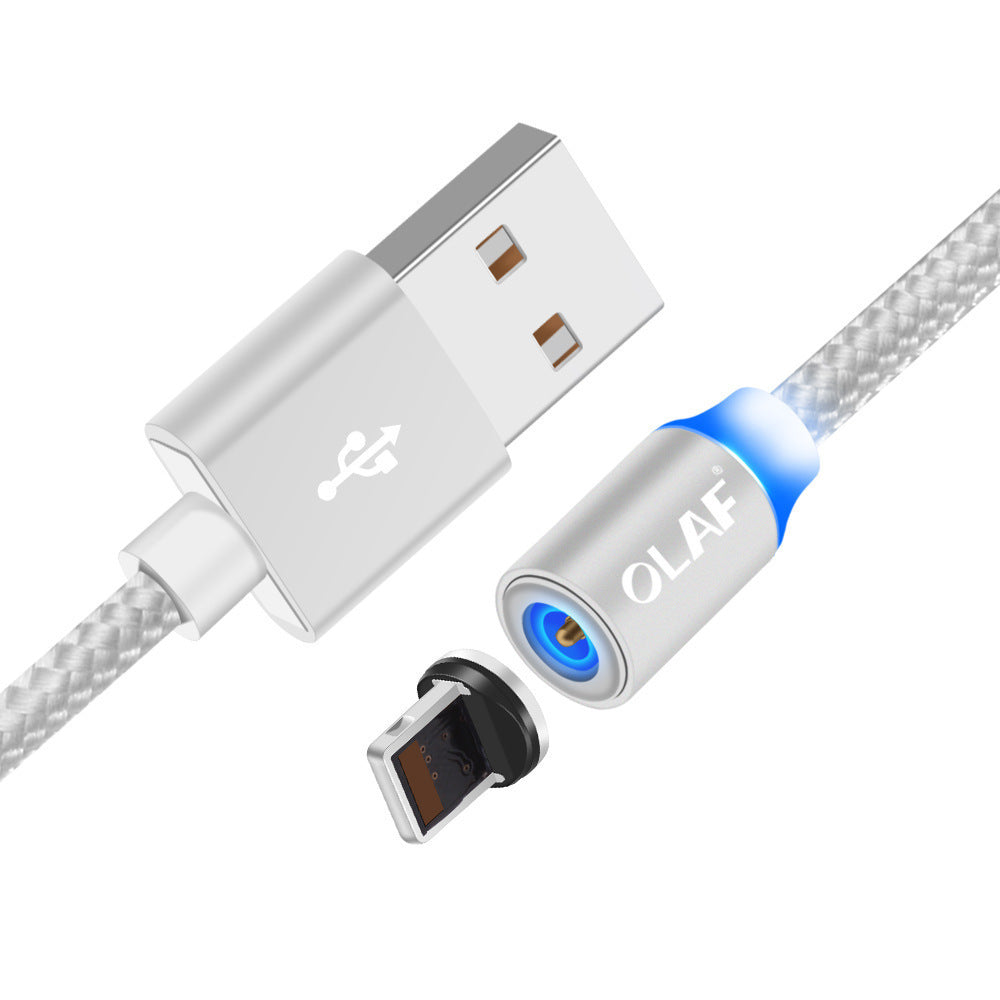HKM-621779 Three-in-One Mobile Phone Charging Cable - 1m/2m Length, Compatible with iPhone, Android & TYPE-C Devices