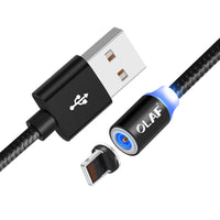 HKM-621779 Three-in-One Mobile Phone Charging Cable - 1m/2m Length, Compatible with iPhone, Android & TYPE-C Devices