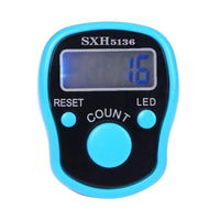 HKM-621907 Mini Buddha Chanting Ring Counter with LED Light - Counts Up to 9