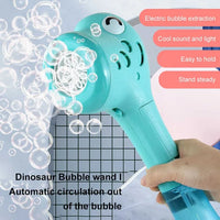 HKM-622035 Battery Operated Bubble Blowing Machine with Lights and Music for Kids Ages 5-7