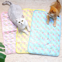 HKM-622163 Cooling Pet Mat - Fabric Mattress with Pressure-Activated Cooling System, Lightweight & Portable (S/M/L Sizes)