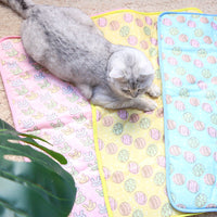 HKM-622163 Cooling Pet Mat - Fabric Mattress with Pressure-Activated Cooling System, Lightweight & Portable (S/M/L Sizes)