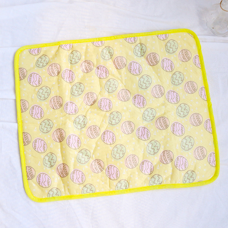 HKM-622163 Cooling Pet Mat - Fabric Mattress with Pressure-Activated Cooling System, Lightweight & Portable (S/M/L Sizes)