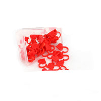 HKM-622227 Candy Color Knitting Needles and Crochet Accessories Set - 1000 Pieces Total