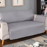 HKM-622419 Reversible Waterproof Sofa Slipcover - Protects from Pets, Spills & Stains