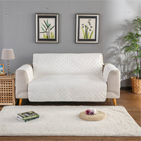 HKM-622419 Reversible Waterproof Sofa Slipcover - Protects from Pets, Spills & Stains
