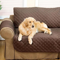 HKM-622419 Reversible Waterproof Sofa Slipcover - Protects from Pets, Spills & Stains