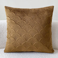 HKM-622611 Solid Color Flannelette Cushion Pillow - 45x45cm Bedside and Office Use