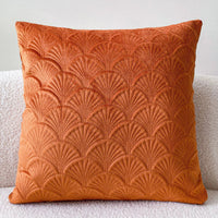 HKM-622611 Solid Color Flannelette Cushion Pillow - 45x45cm Bedside and Office Use