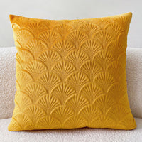HKM-622611 Solid Color Flannelette Cushion Pillow - 45x45cm Bedside and Office Use