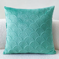 HKM-622611 Solid Color Flannelette Cushion Pillow - 45x45cm Bedside and Office Use