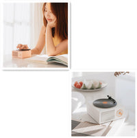 HKM-622739 Portable Bluetooth-Compatible Retro Phonograph Speaker with 1000mAh Battery and USB Interface