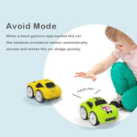 HKM-622803 Intelligent Follow Mode Remote Control Car for Kids - Smart Cartoon Style Radio Control Toy