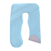 HKM-622931 U-Shaped Cotton Pillowcase for Pregnant Women - 70x130cm, Machine Washable