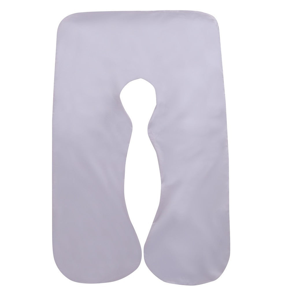 HKM-622931 U-Shaped Cotton Pillowcase for Pregnant Women - 70x130cm, Machine Washable