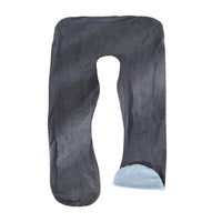 HKM-622931 U-Shaped Cotton Pillowcase for Pregnant Women - 70x130cm, Machine Washable