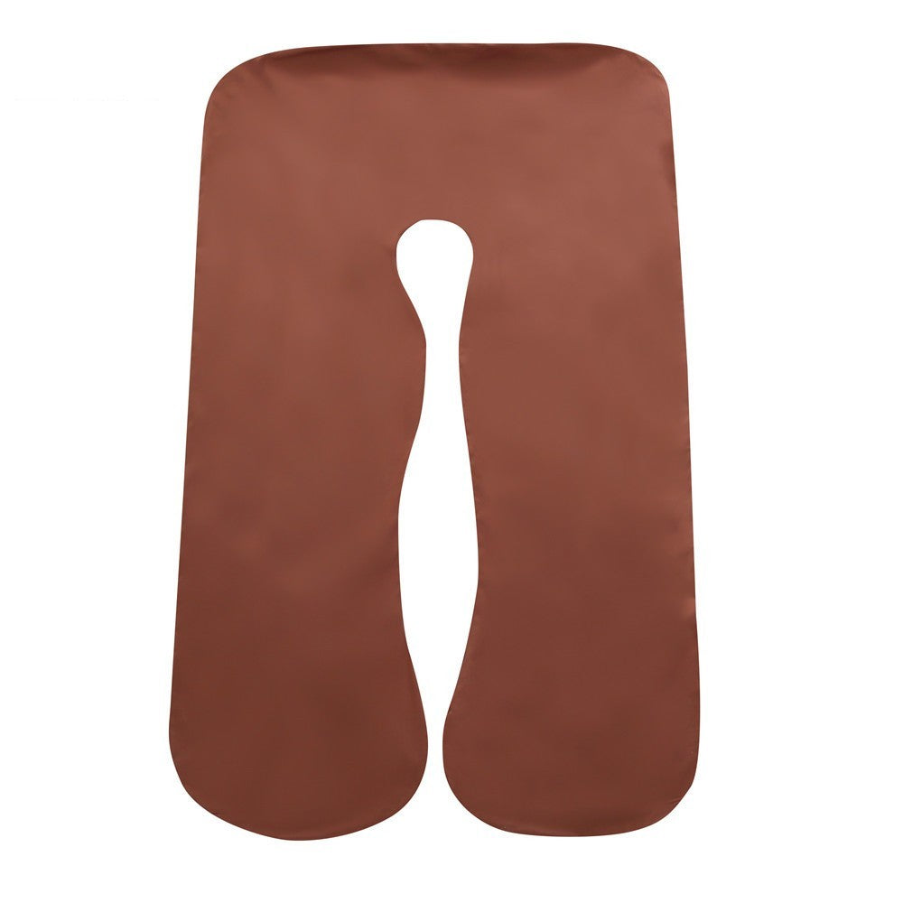 HKM-622931 U-Shaped Cotton Pillowcase for Pregnant Women - 70x130cm, Machine Washable