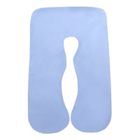 HKM-622931 U-Shaped Cotton Pillowcase for Pregnant Women - 70x130cm, Machine Washable