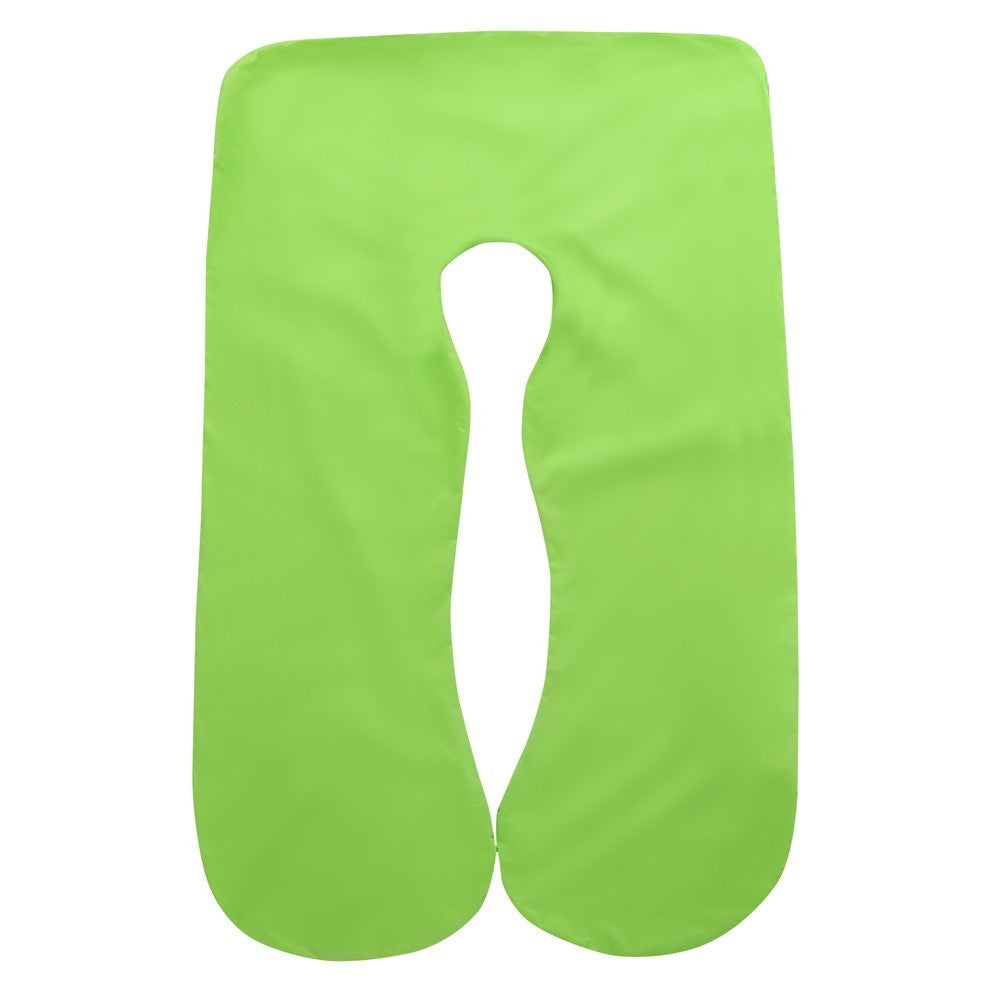 HKM-622931 U-Shaped Cotton Pillowcase for Pregnant Women - 70x130cm, Machine Washable