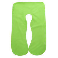 HKM-622931 U-Shaped Cotton Pillowcase for Pregnant Women - 70x130cm, Machine Washable